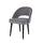 Denver Grey Velvet Dining Chair (Set of 2)