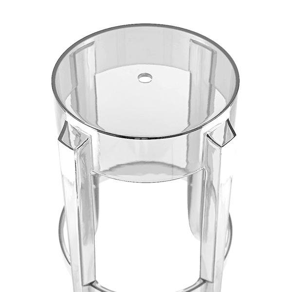 OUTLET Ghost Style Bar Stool Crystal Clear - 66cm