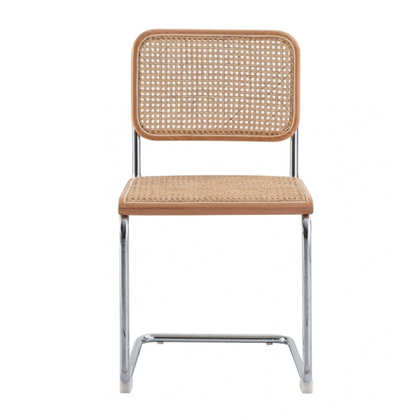 Fusion Living Natural Camden Cantilever Dining Chair