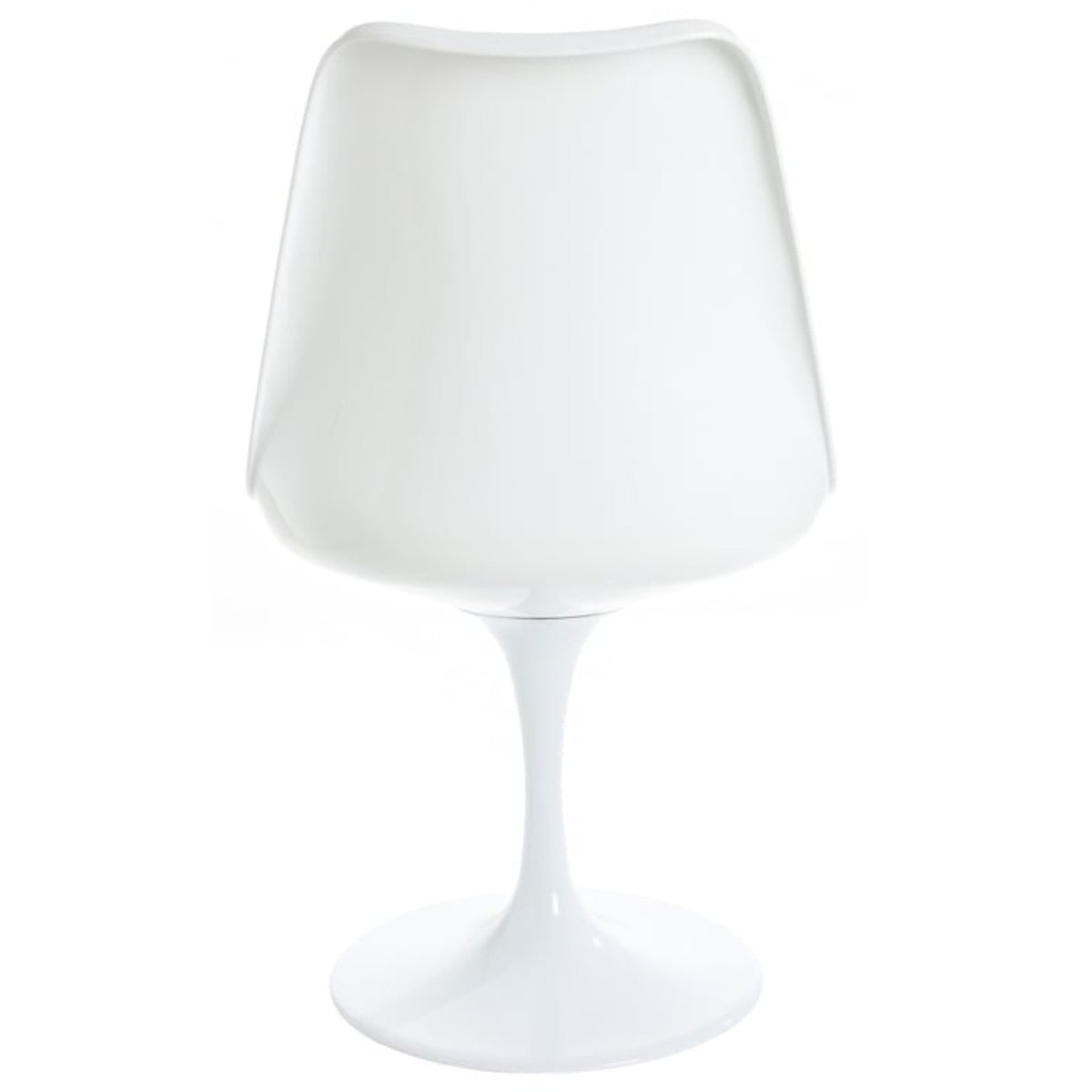 White and Velveteen Scarlet Red Chelsea Side Chair