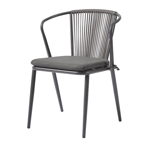 Kendal Charcoal Grey Armchair