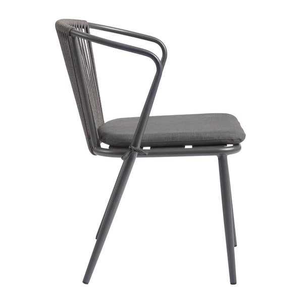 Kendal Charcoal Grey Armchair