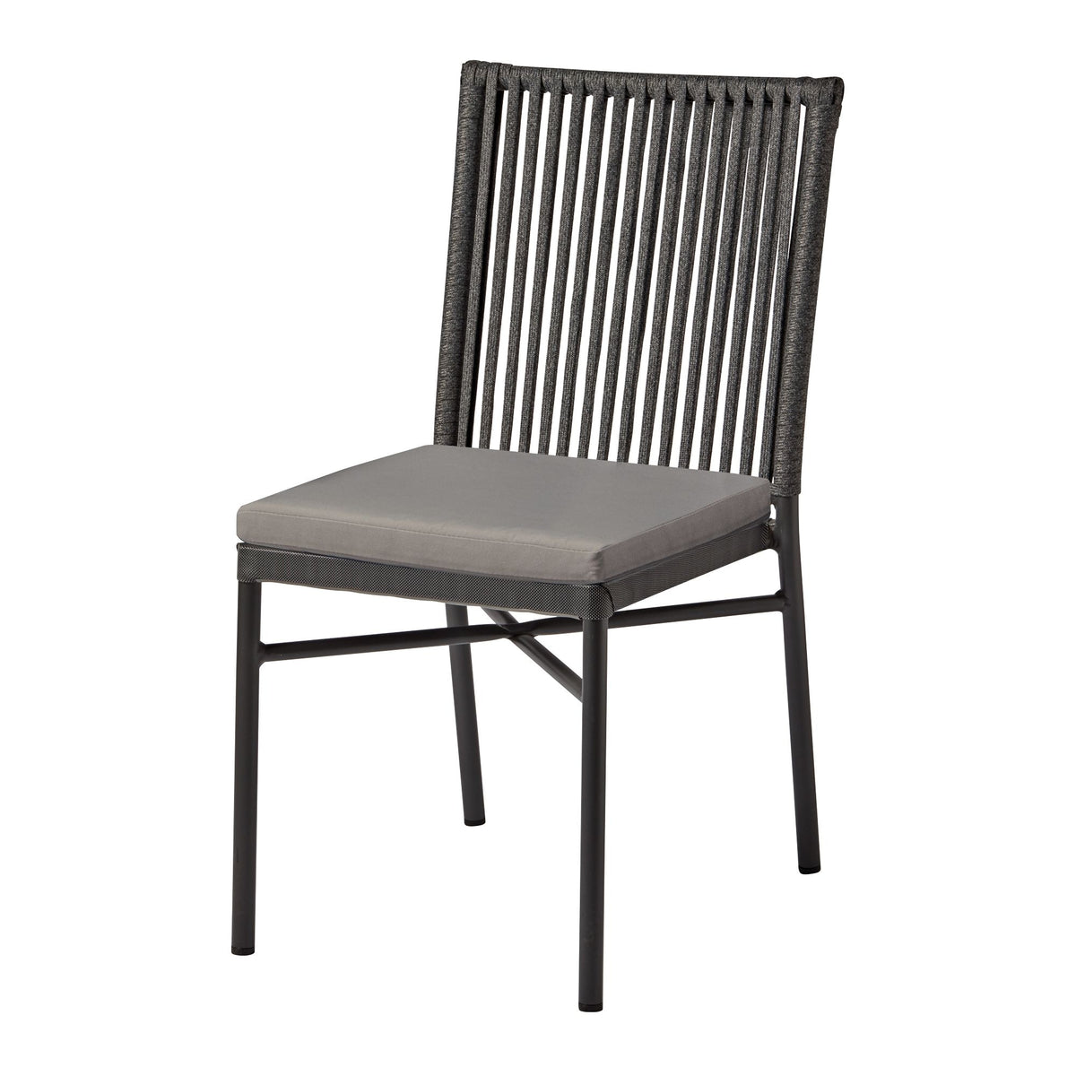 Holt Dark Grey Side Chair