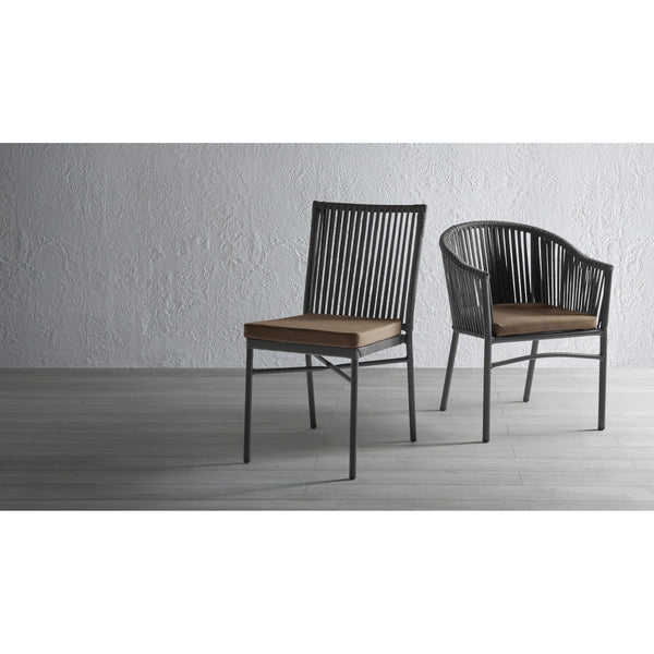 Holt Dark Grey Armchair