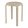 Tom Taupe Low Stool 45cm