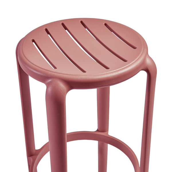 Tom Marsala Red Bar Stool 65cm