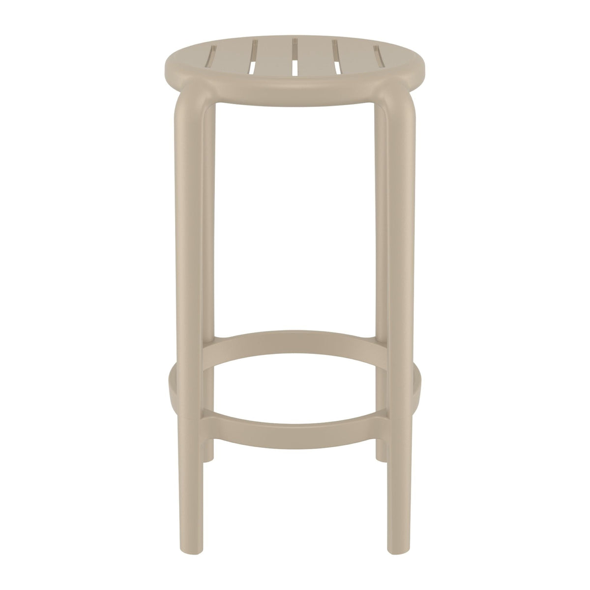 Tom Taupe Bar Stool 65cm