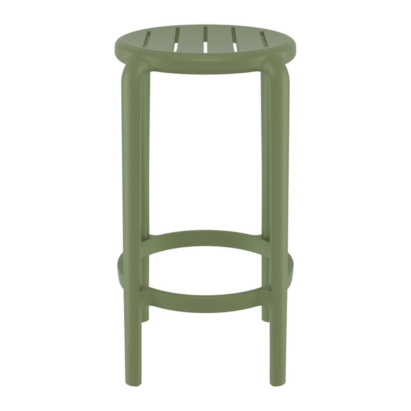 Tom Olive Green Bar Stool 65cm