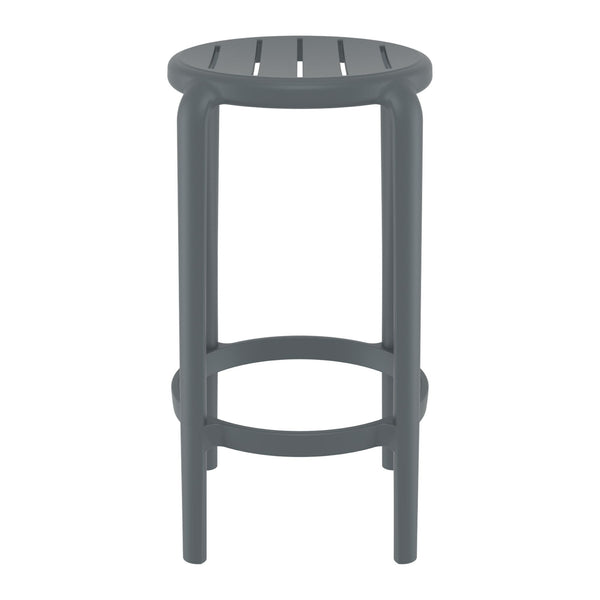 Tom Dark Grey Bar Stool 65cm