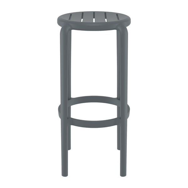 Tom Dark Grey Bar Stool 75cm