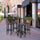 Tom Dark Grey Bar Stool 75cm