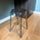 Fusion Living Ghost Style Low Stool Smoke Grey - 46.5cm