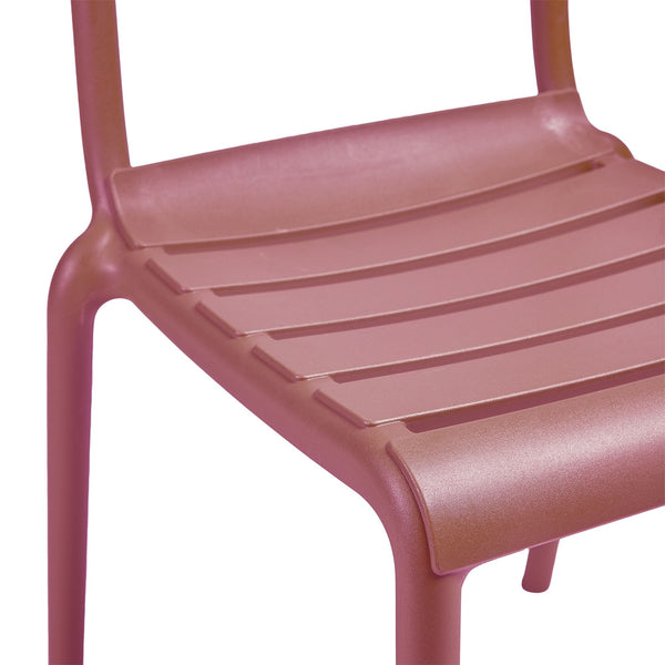 Helen Marsala Red Side Chair