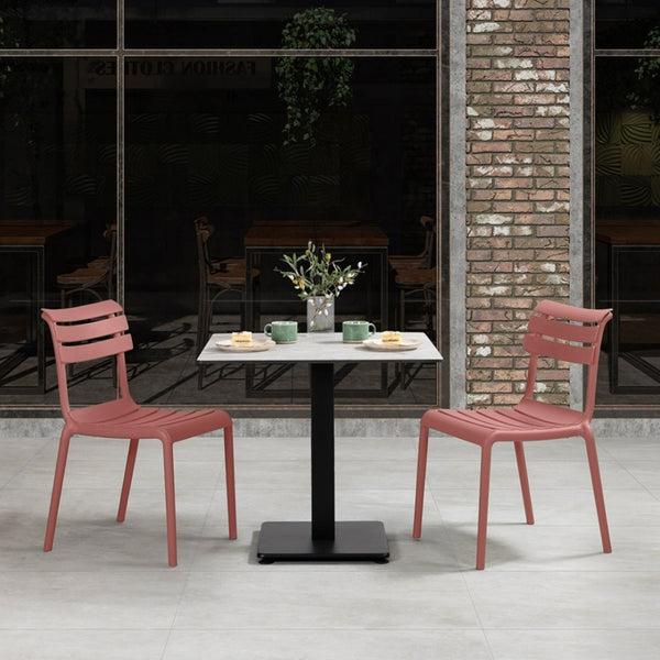 Helen Marsala Red Side Chair
