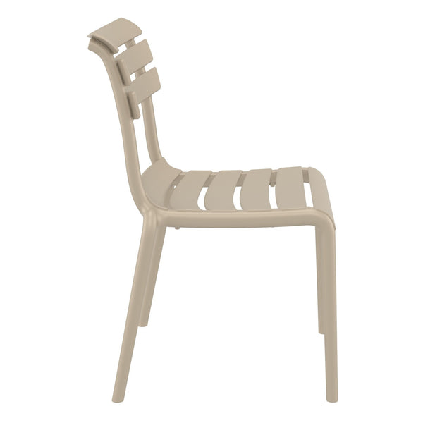 Helen Taupe Side Chair