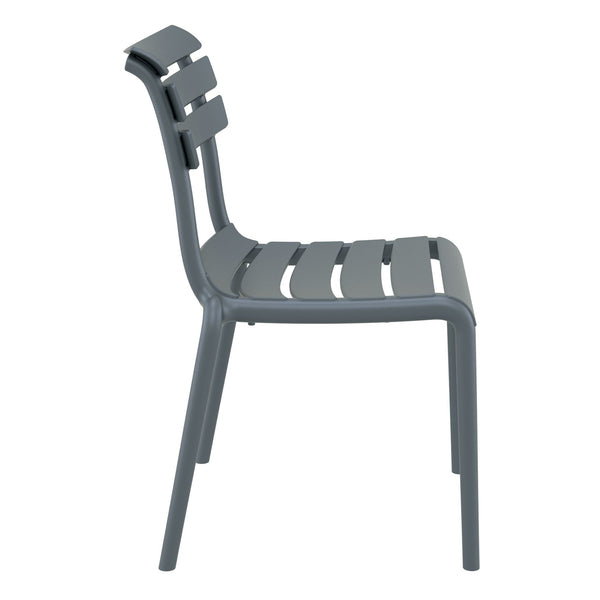 Helen Dark Grey Side Chair
