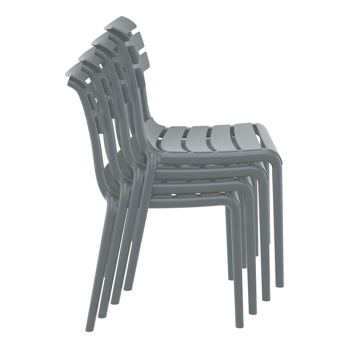 Helen Dark Grey Side Chair