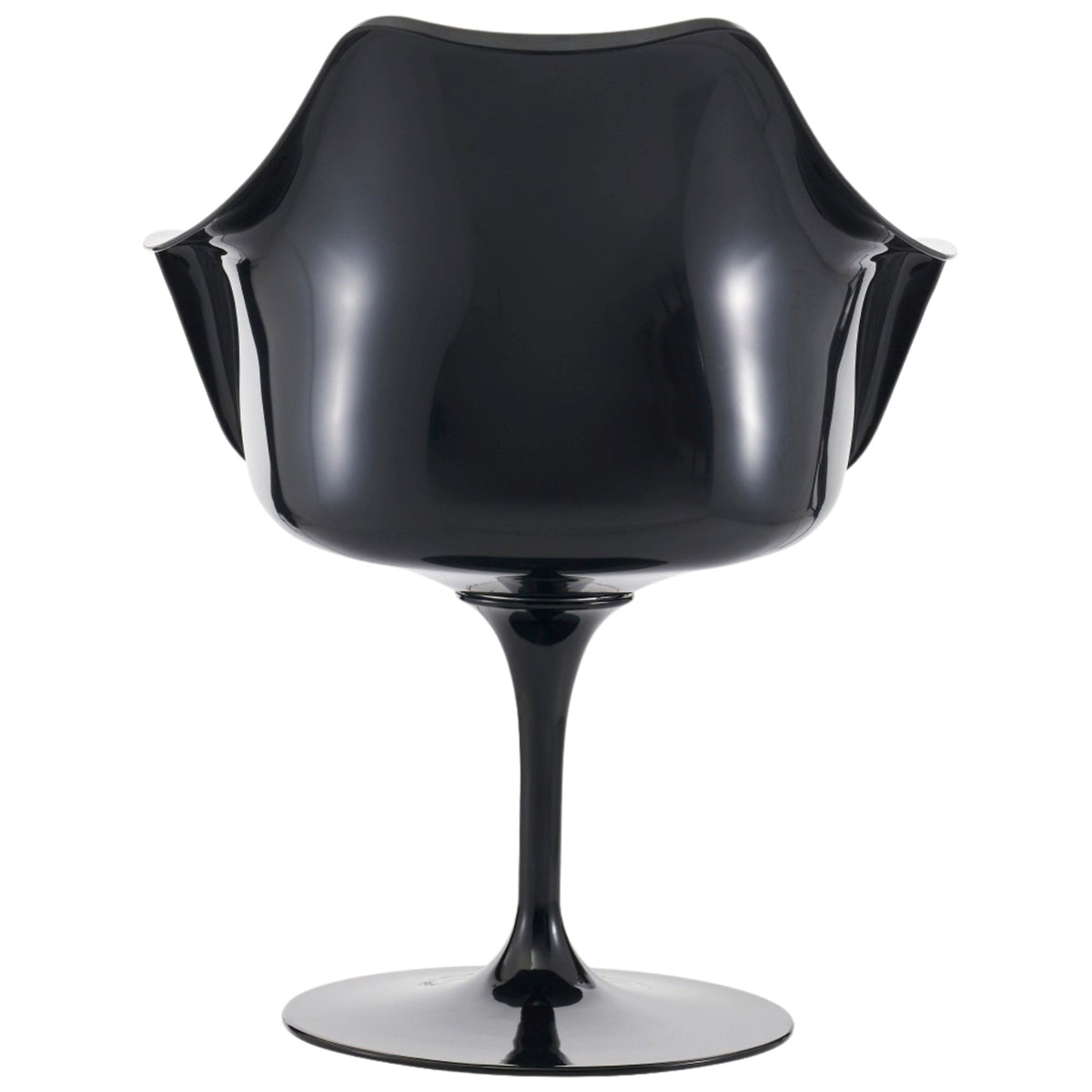Black and Velveteen Beige Chelsea Armchair