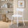 White Plastic Bistro Dining Chair
