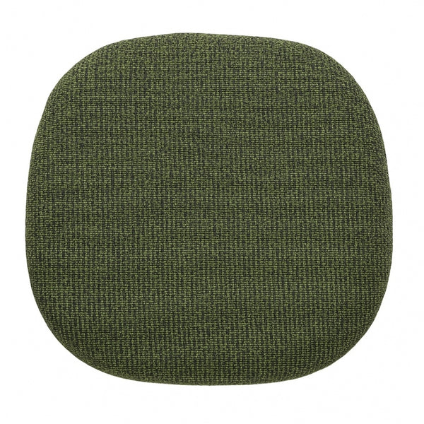 Dark Green Bouclé Chelsea Side Chair Cushion