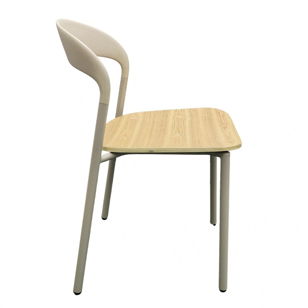 Fusion Living Darley Beige Dining Chair