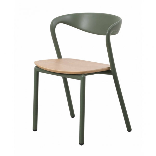 Fusion Living Darley Olive Green Dining Armchair